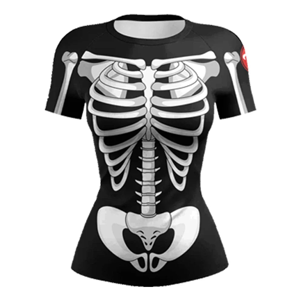 Compression Combat BJJ Rash Guards Grappling MMA Jiu Jitsu Rash Gurd Fight Wear Short Sleeves Quickly Dye Athletic t-shirts