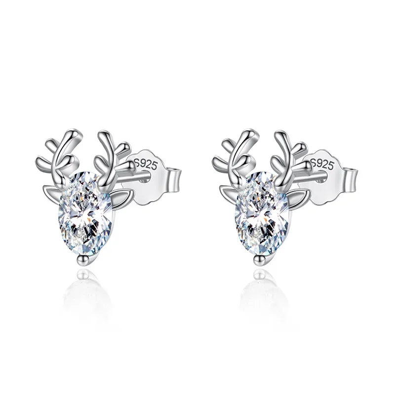 TrustDavis 100% 925 Sterling Silver Star Starfish Stud Earrings Women's Fashion Jewelry 925 Factory Wholesale Lots DS495