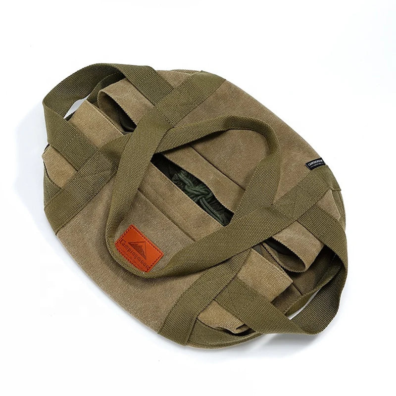 Large Size Convenient Camping Bag Food Fruit Vegetable Water Outdoor Activities Carry Bag