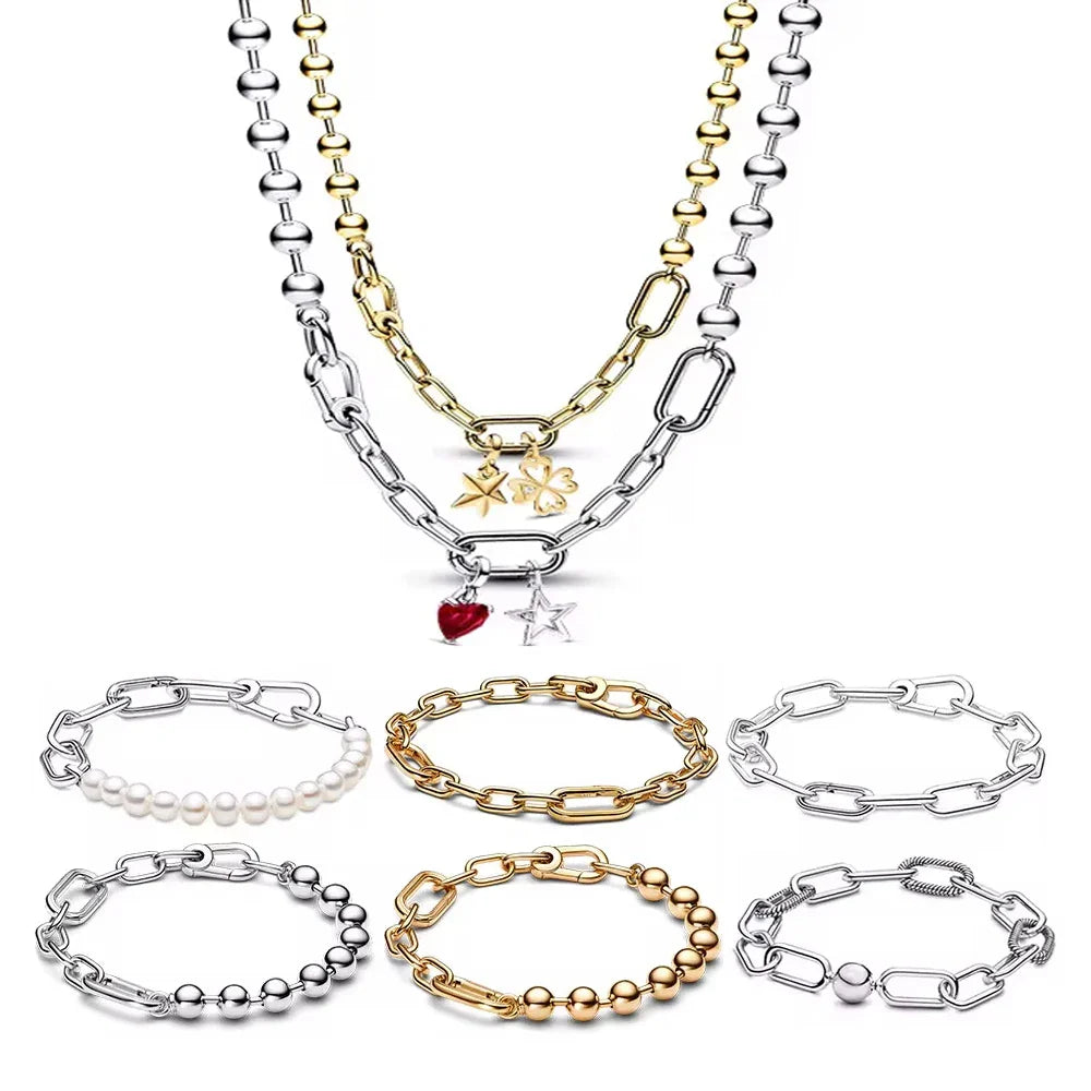 Exquisite chain bracelet women's bracelet, necklace series original high quality pendant jewelry gifts DIY boutique wholesale