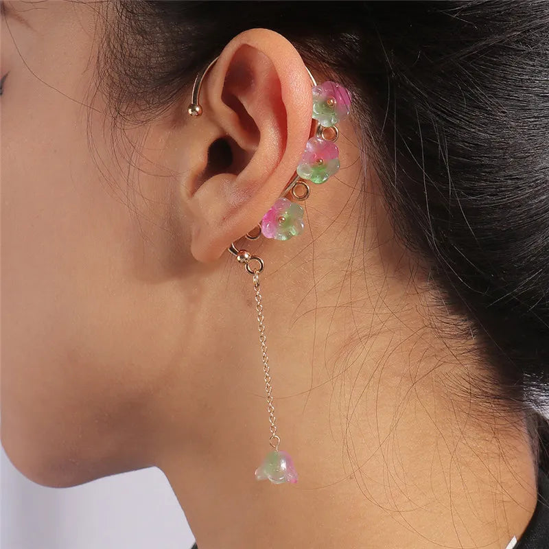 Hot Fashion 1Piece 3D Creepy Black Spider Ear Stud Earrings Hot Selling Unique Punk Earrings For Women Halloween Gifts