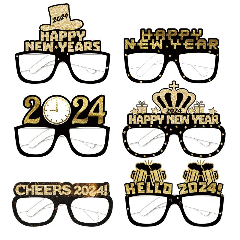 New Year 2024 number foil Balloon Hello 2024 New Year banner Balloon 2024 new year decor balloon Happy New Year Party Decoration