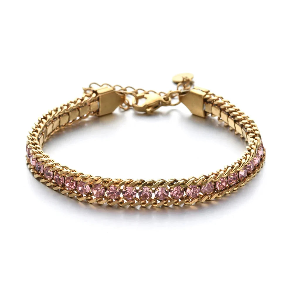 Crystal Cubic Zirconia Bracelet