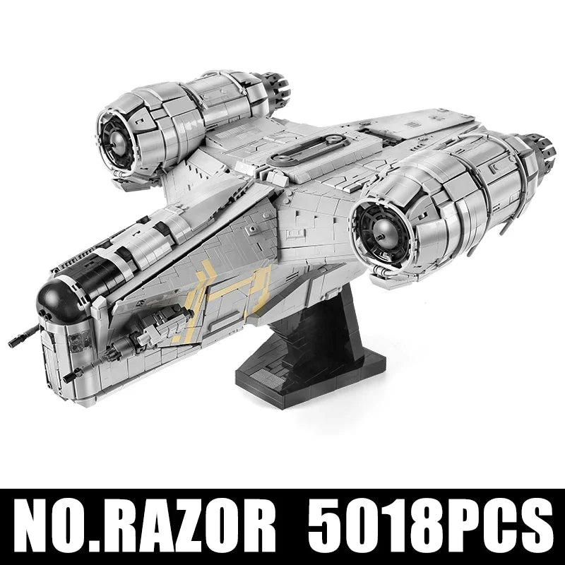 MOULD KING Ideal SPACE WARS Plan Series Star Destroyer Starship UCS Building Blocks Compatible Bricks Model Toys for Boys Adult