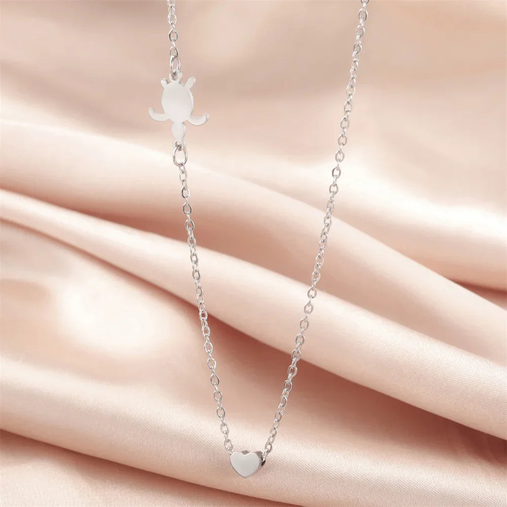 EtherealBe Sea Turtle Pendant Necklace for Women