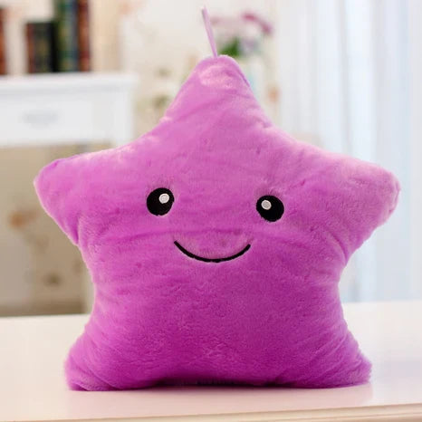 Luminous Pillow Christmas Toys, Led Light Pillow,plush Pillow, Hot Colorful Stars,kids  Birthday Gift YYT214