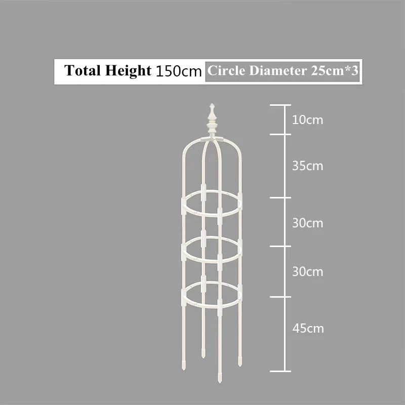 Plant Climbing Supporter Climbing Plant Support  Frame Outdoor Flower  Vines Pot Stand Garden Climbing Frame Indoor Floral Decor