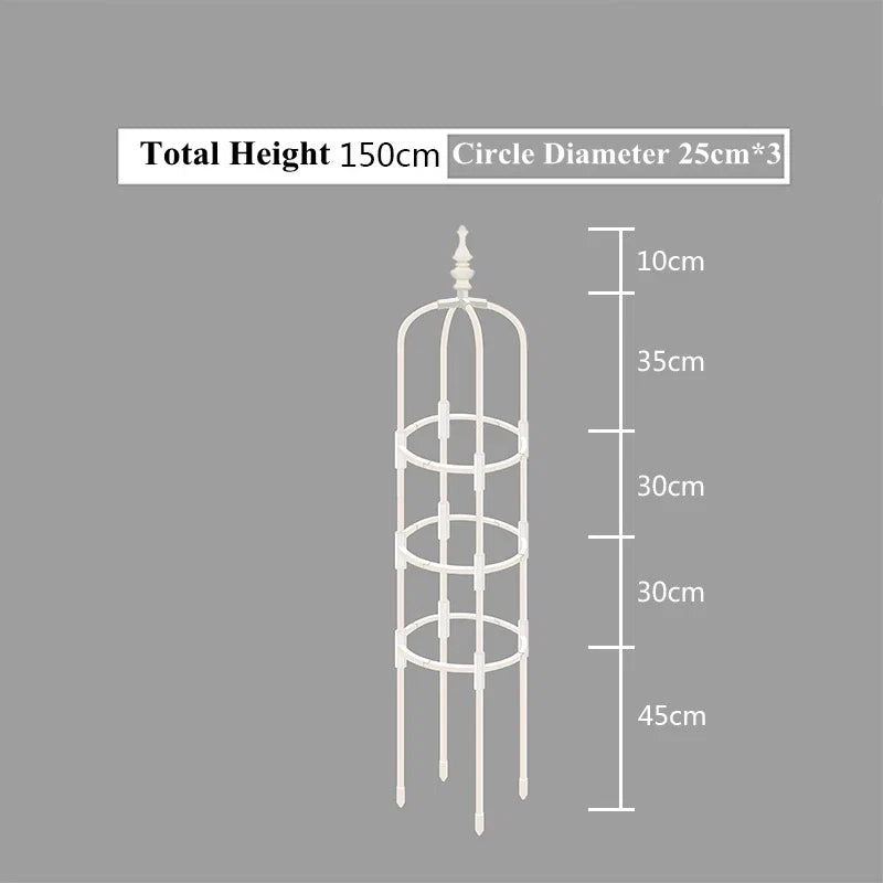 Plant Climbing Supporter Climbing Plant Support  Frame Outdoor Flower  Vines Pot Stand Garden Climbing Frame Indoor Floral Decor