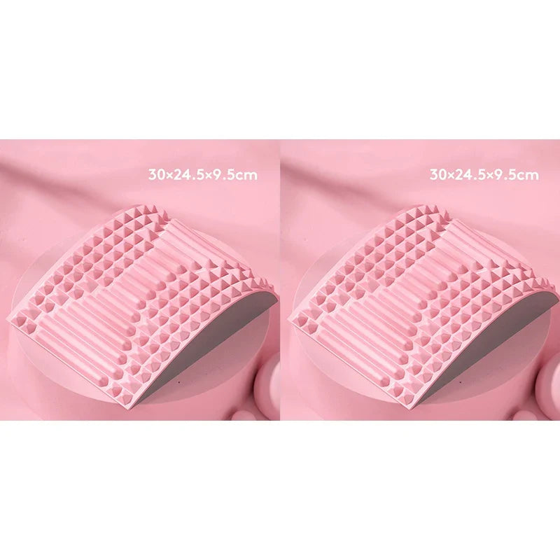 Back Stretcher Neck Pillow Relieve Massage Lumbar Support Massager for Neck Waist Stretch Device for Lower Back Stretcher YBAMQ2