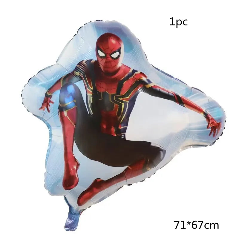 Super Hero Spiderman Foil Balloon Birthday Theme Party Decoration Baby Shower Inflatable Toy Air Globos Supplies