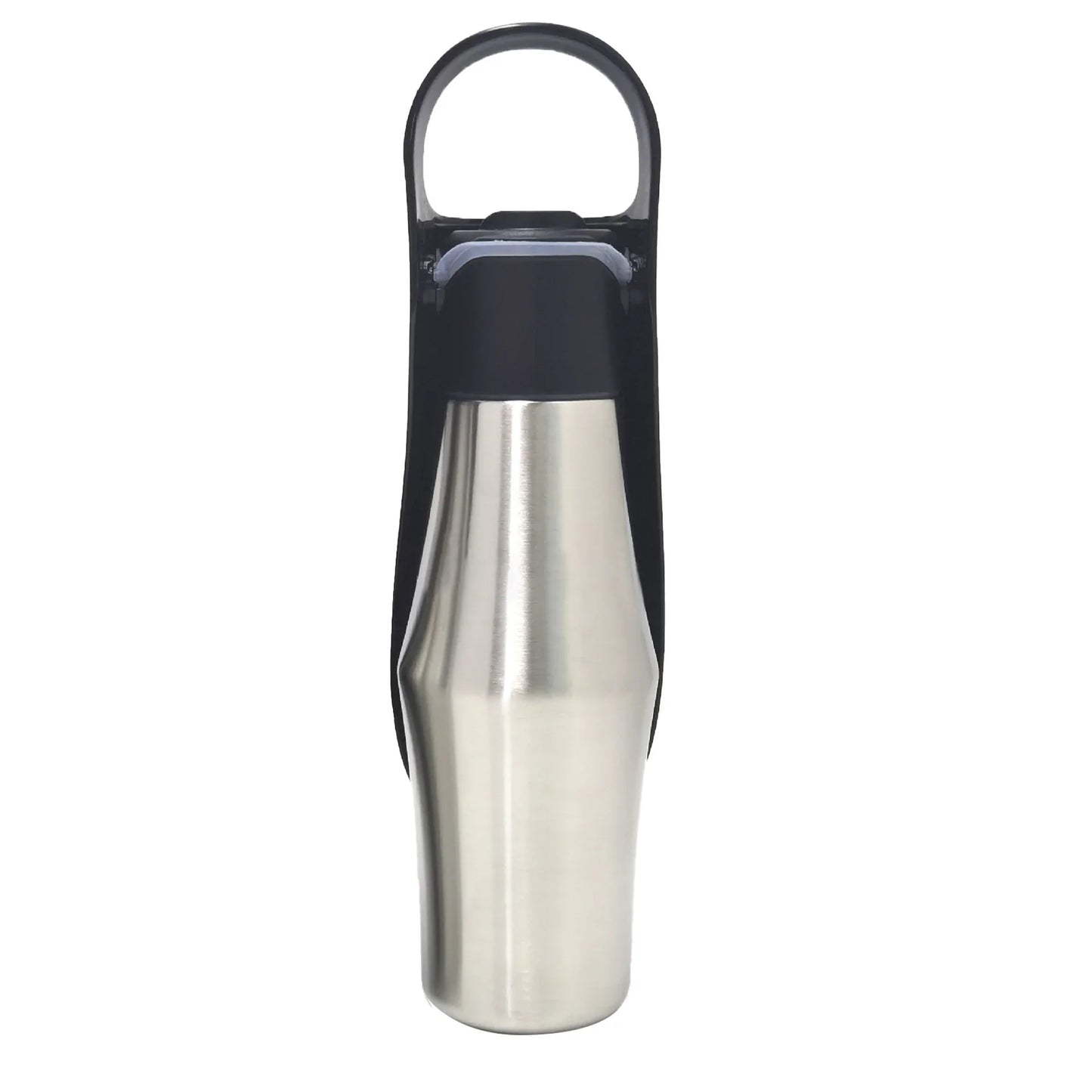 27oz Portable Pet Water Dispenser Dog Travel Bottle 2-in-1 Cat Puppy Drinking Fountain Outdoor Accessory