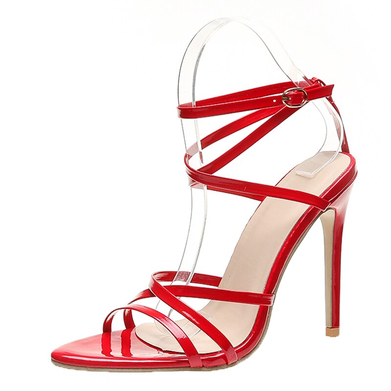 Sexy Women's Stiletto Shoes 2023 Summer New Fashion Red Pumps