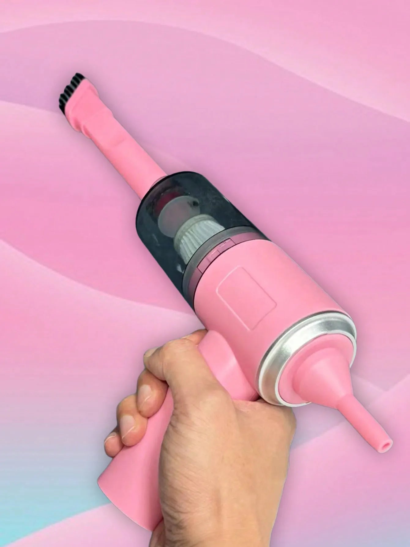 3 In 1 Integrated Suction And Blowing Vacuum Combination Vacuum Cleaner USB Charging Small Car Household Vacuum Cleaner