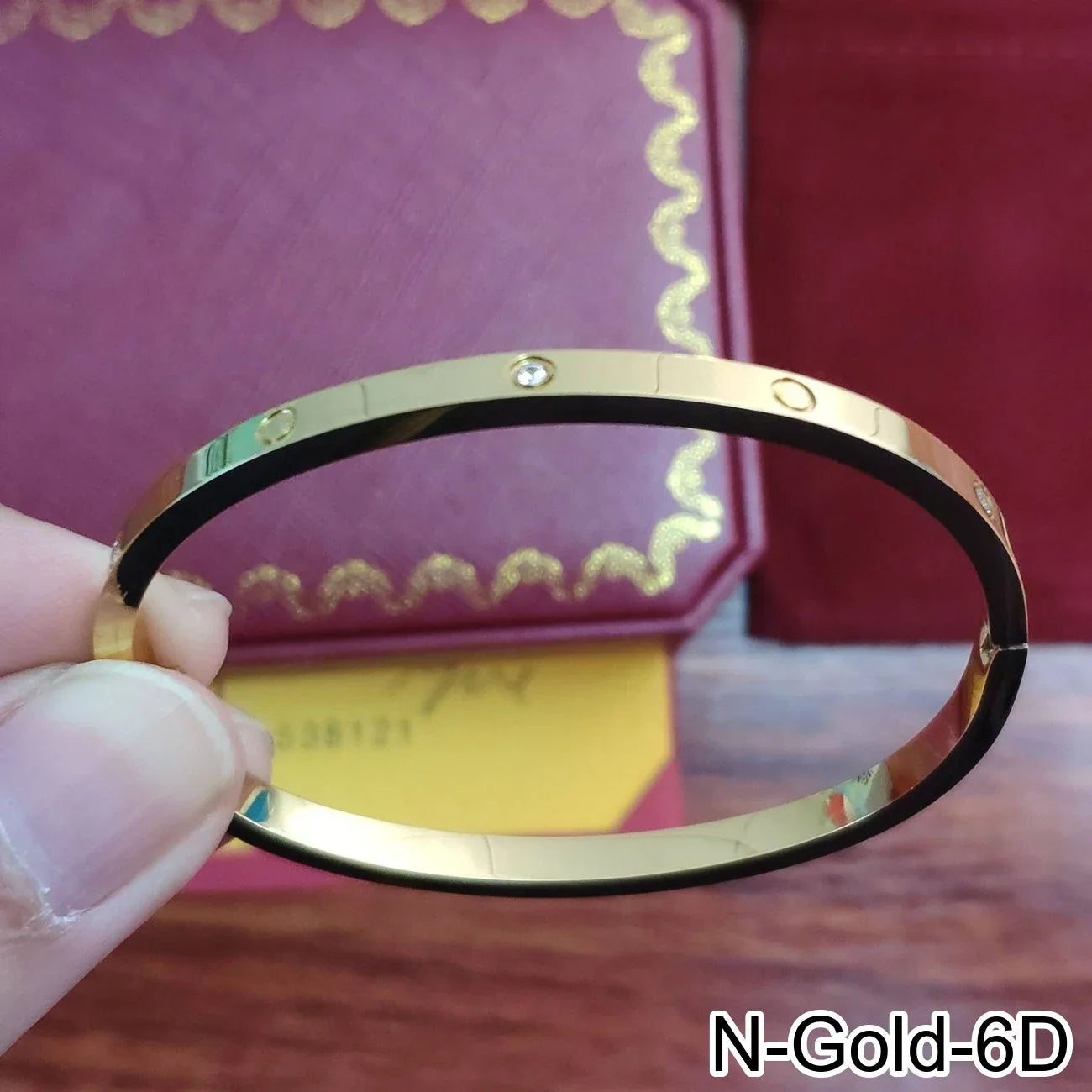 Rose Gold Silver Plated Diamond Studded Bangle Bracelet for Women 16 17 18 19 Size Fashion Jewelry Bracelets