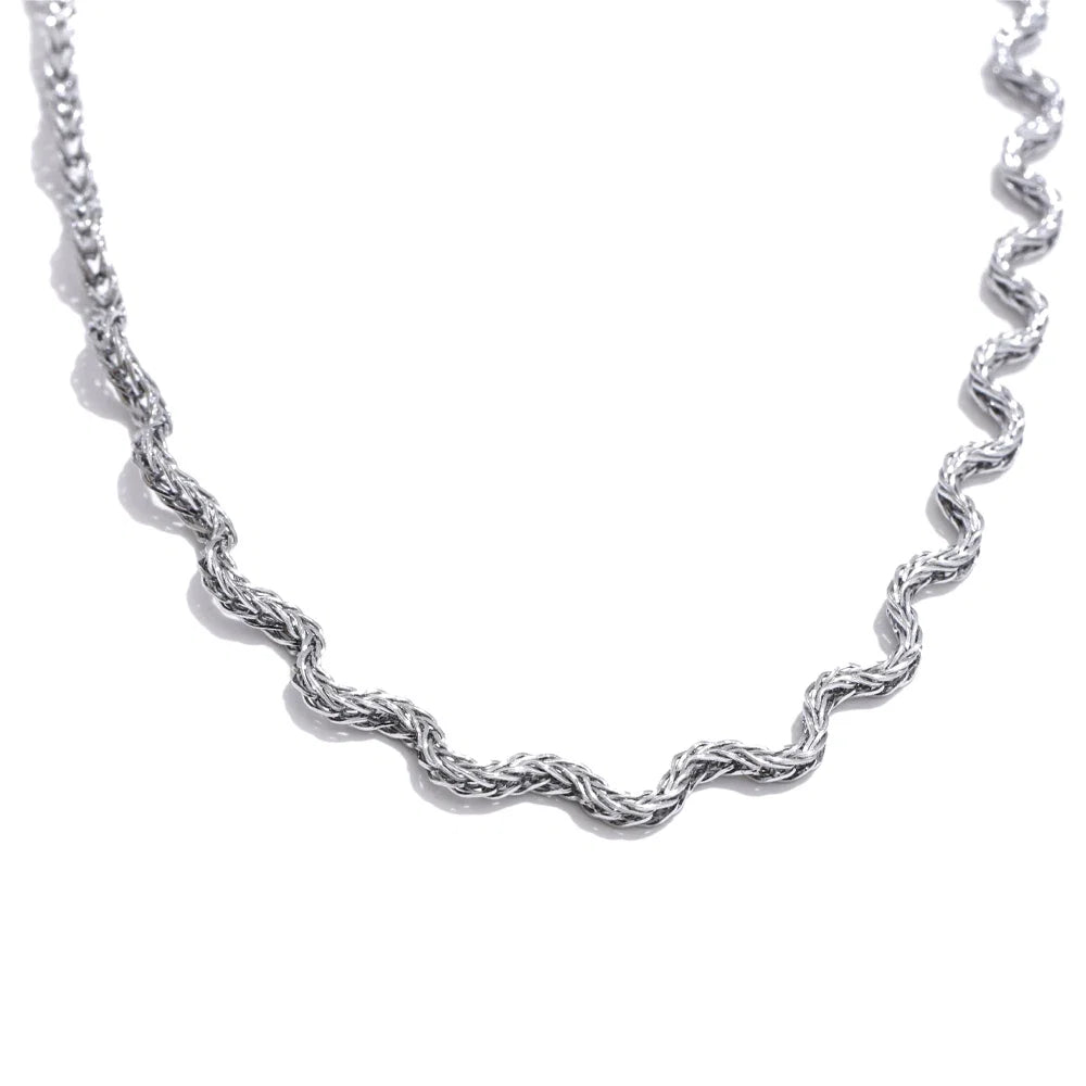 Yhpup 2025 Arrivals Stainless Steel New Chain Chic Quality Necklace for Women Fashion Waterproof PVD Plated Collar Jewelry Gift