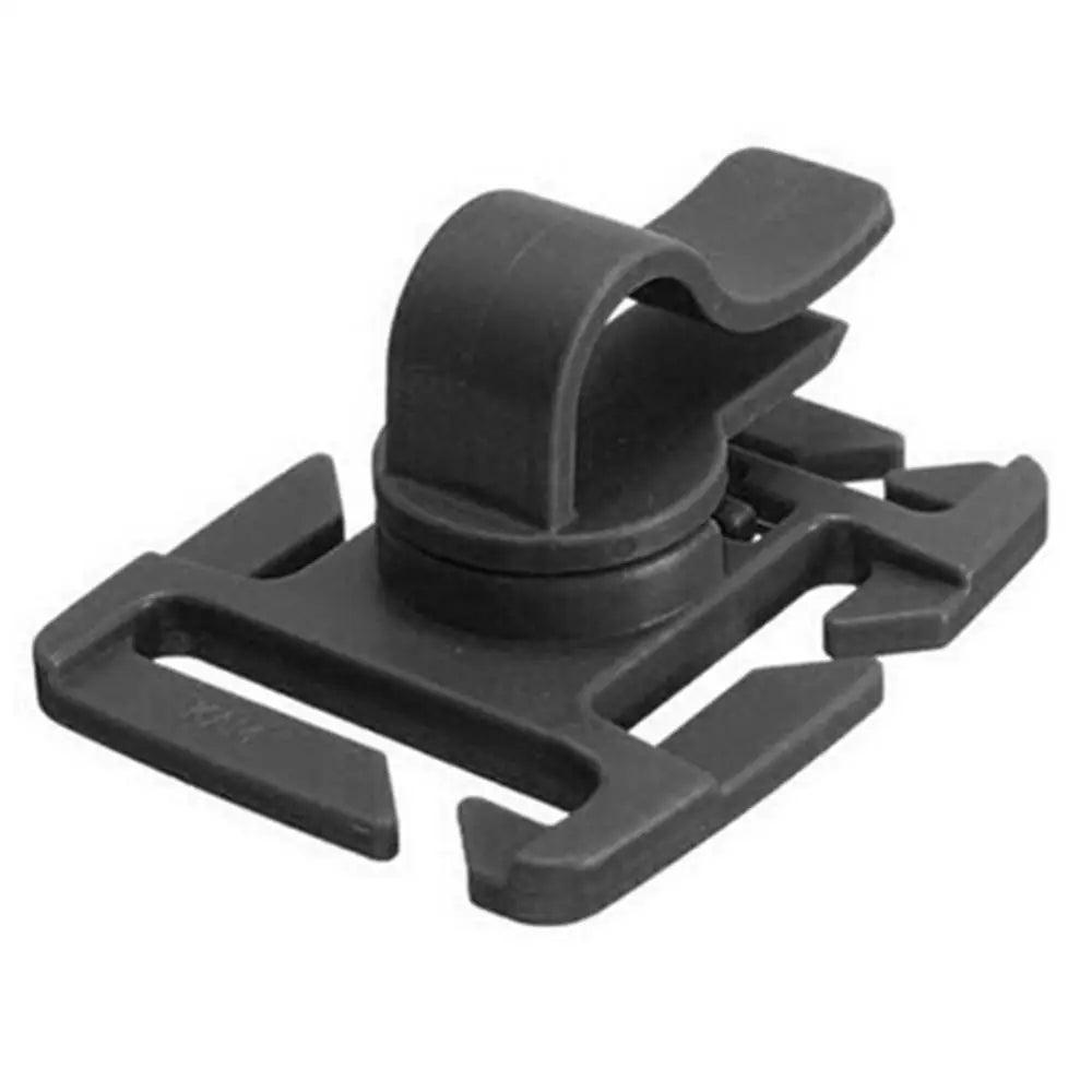 Drinking Tube Clip Rotatable Molle Hydration Bladder Drinking Tube Trap Hose Webbing Clip Molle Fits 2 PCS