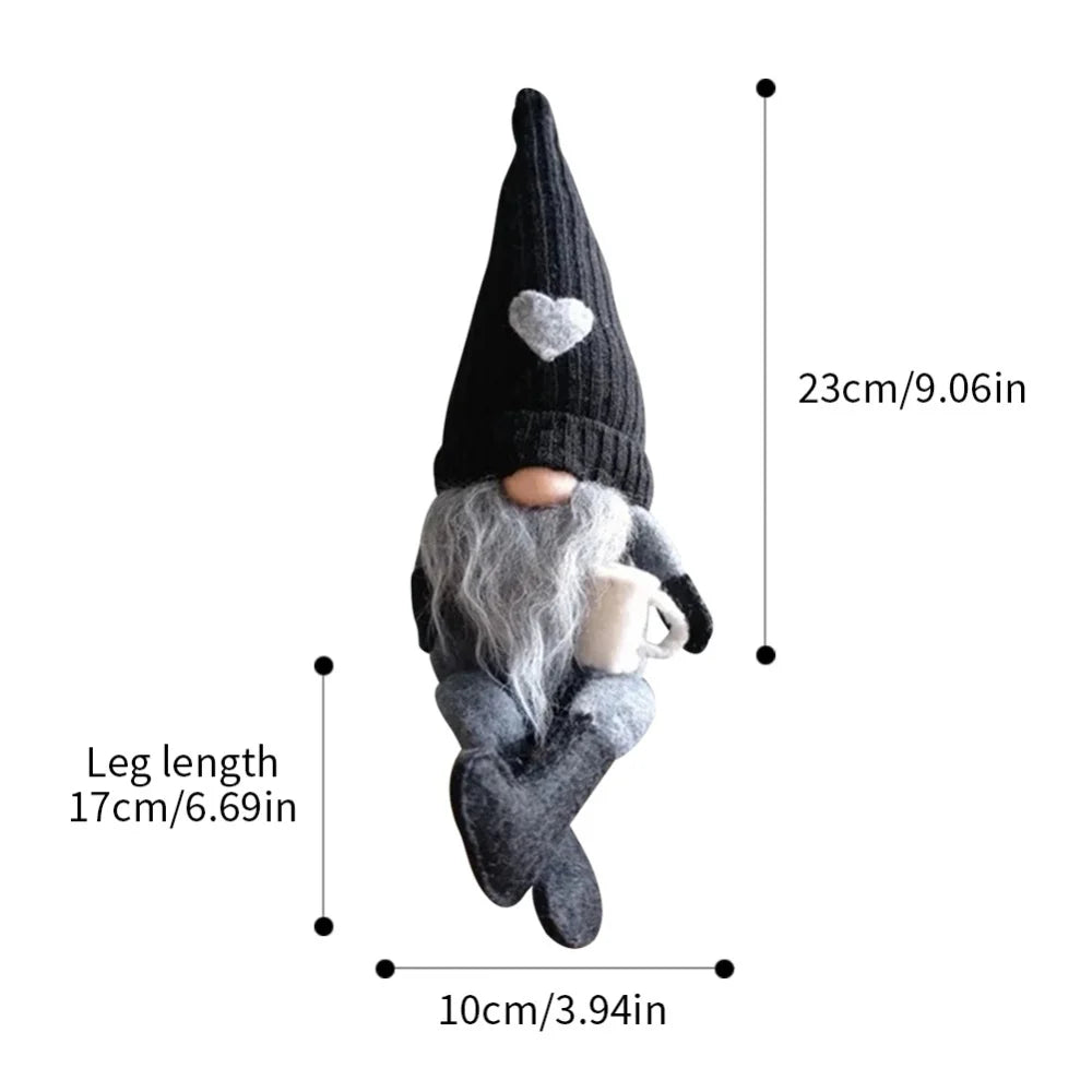 Christmas Gnomes Decoration Swedish Gnome Plush Ornament Tomte Santa Elf Dwarf Doll for Thanksgiving Christmas Decorations