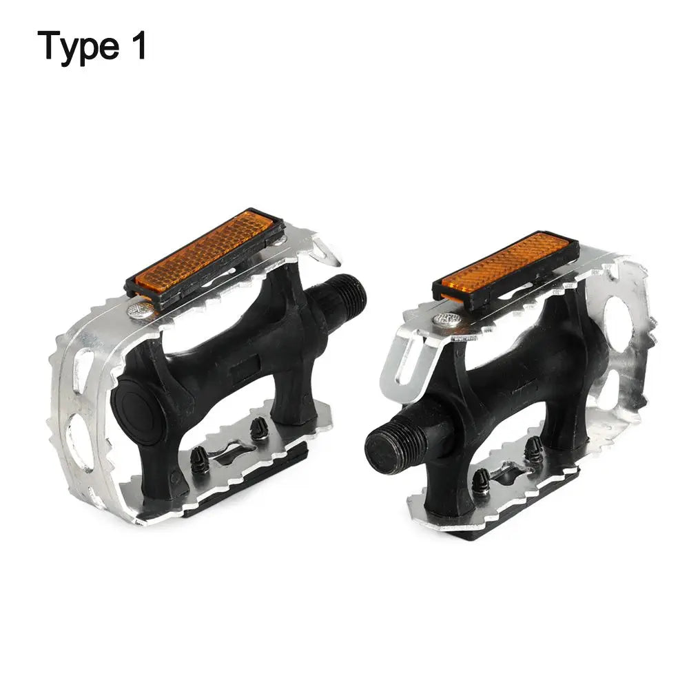 1 Pair E-bike Folding Pedals Anti-slip Refitting Platform Pedal Scooter Parts Electric Bicycle Accessories Cycling Supplies
