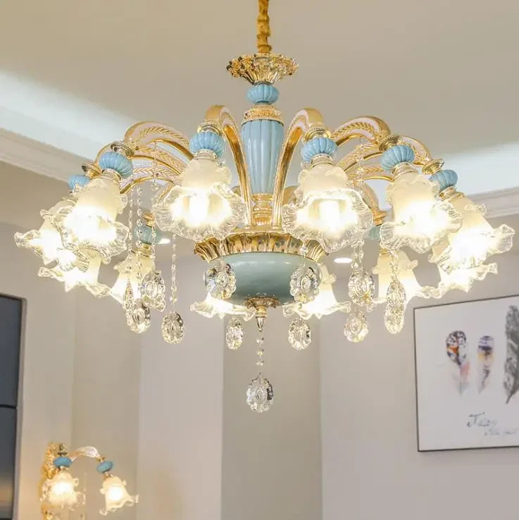 Dining Room Chandelier Light Modern Lighting Bedroom Crystal Lamp Living Lights Nordic Decoration Lamps Home