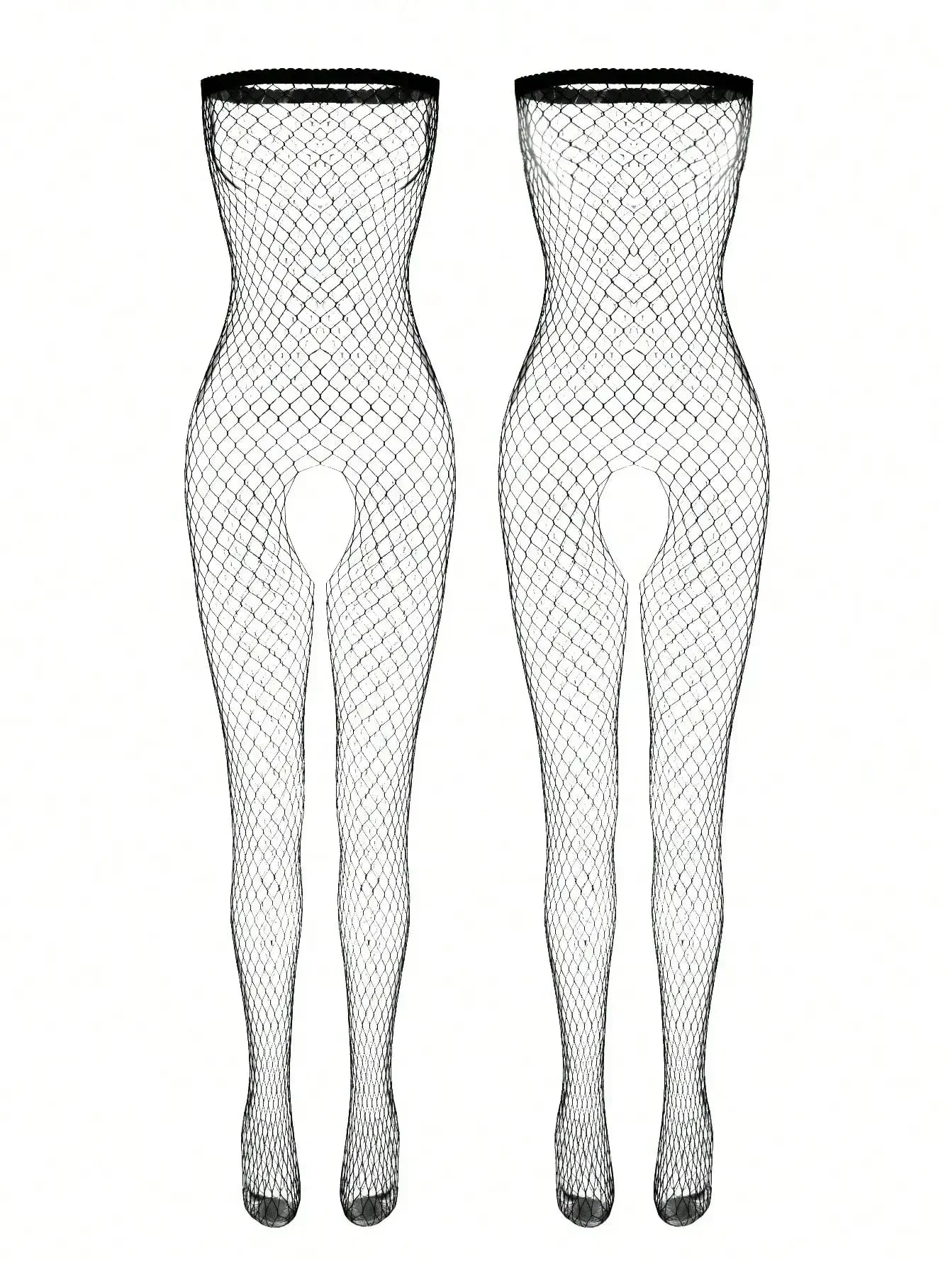2025 Sexy Lingerie Jumpsuit, Open Crotch Exposed Breast Mesh Suit, Sexy Lingerie Set.