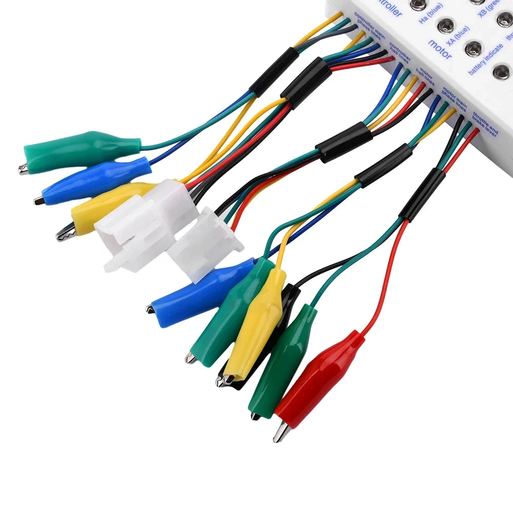 24V/36V/48V/60V/72V E-bike Tester Electromobile Repair Device Scooter Maintenance Detector Brushless Motor Hall Controller