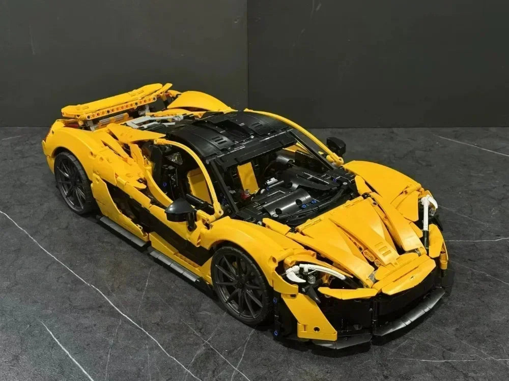 2025 New 3893Pcs Technical 42172 P1 Super Racing Car Building Blocks 1:8 Model Super Sports Cars Bricks Toys for Boys Gifts