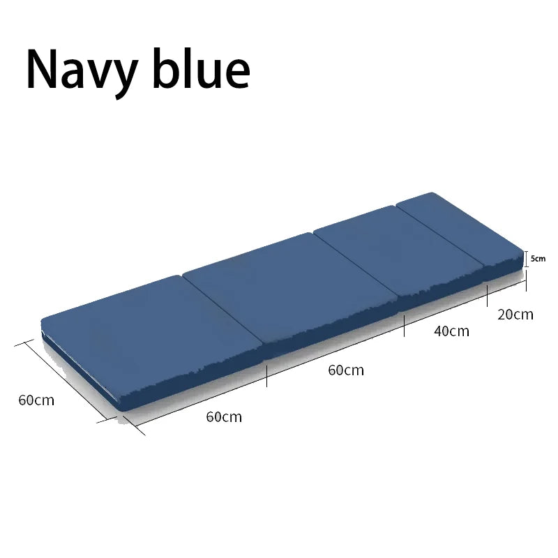 Car Mattress Camping Bed  Folding Bed Travel Sleeping Pad Office Rest Mat Car Rear Sleeping Pad Folding Extension Board
