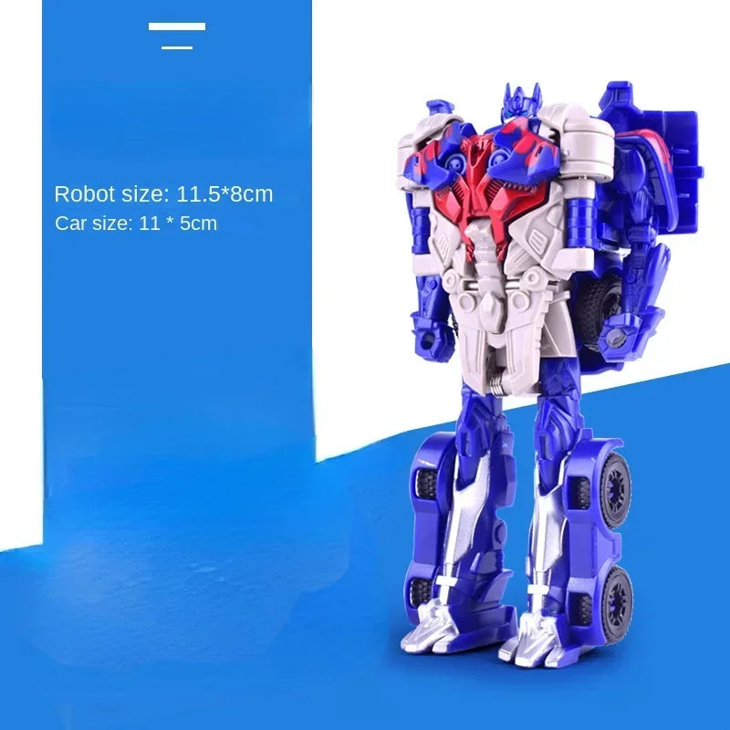Transformation Toy Robot One Step Deformation Car Action Figure Model Dinosaur Toys for Boys