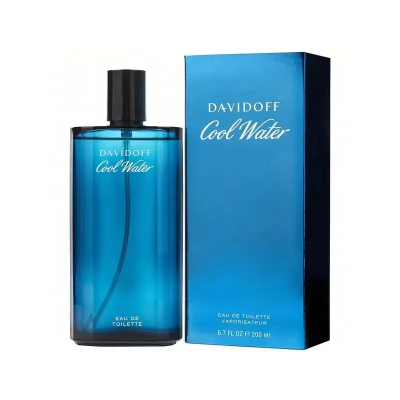 Davidoff Cool Water Eau de Toilette Aromatic Men's Cologne With Notes of Coriander Mint Lavender Amber Long Lasting Fragrance.