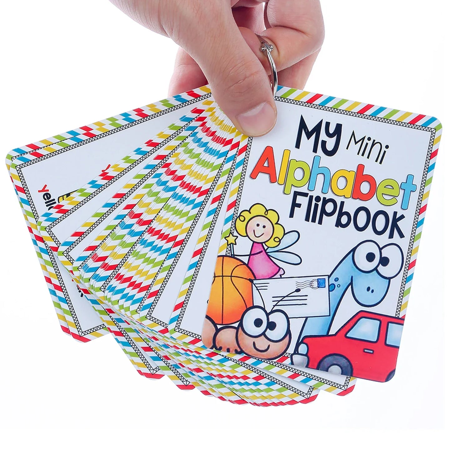 Alphabet 26 Letters 156 Phonics Words English Flash Cards Early Development Educational Toys Children Kids Montessori Learning T