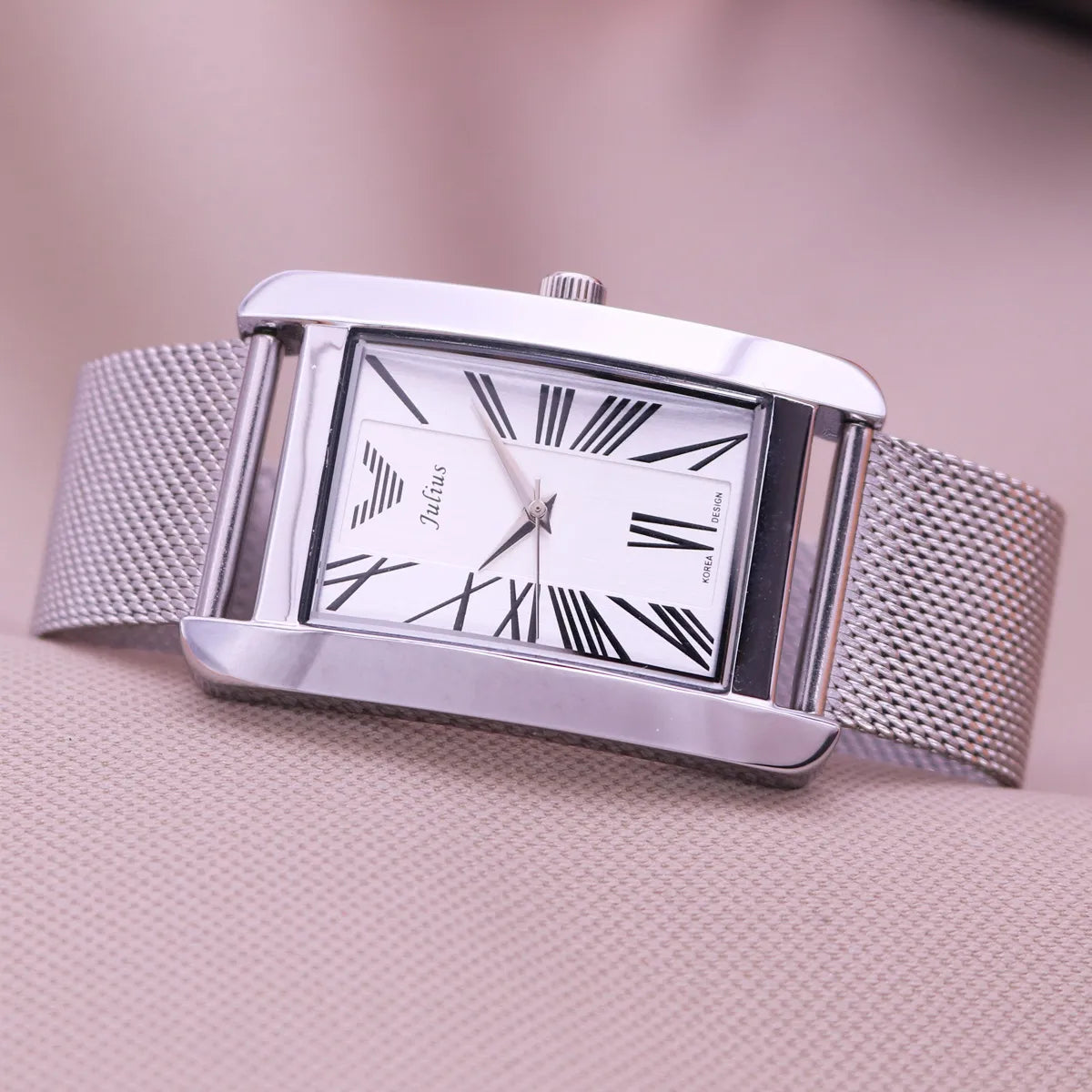 Classic Women's Men Watch Japan Quartz Hour Fine Fashion Bracelet Luxury Brand Leather Clock Girl's Birthday Gift Julius No Box