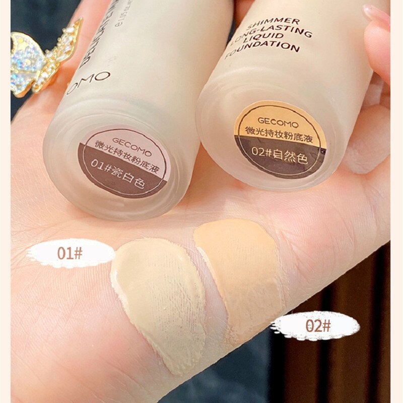 High Quality Long Lasting Brighten Liquid Foundation Concealer Full Coverage Base Makeup Waterproof Face Foundation Cosmetics