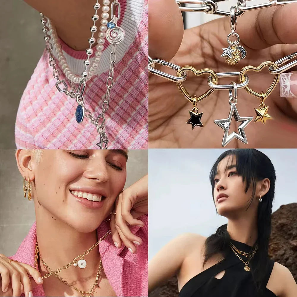 Exquisite chain bracelet women's bracelet, necklace series original high quality pendant jewelry gifts DIY boutique wholesale