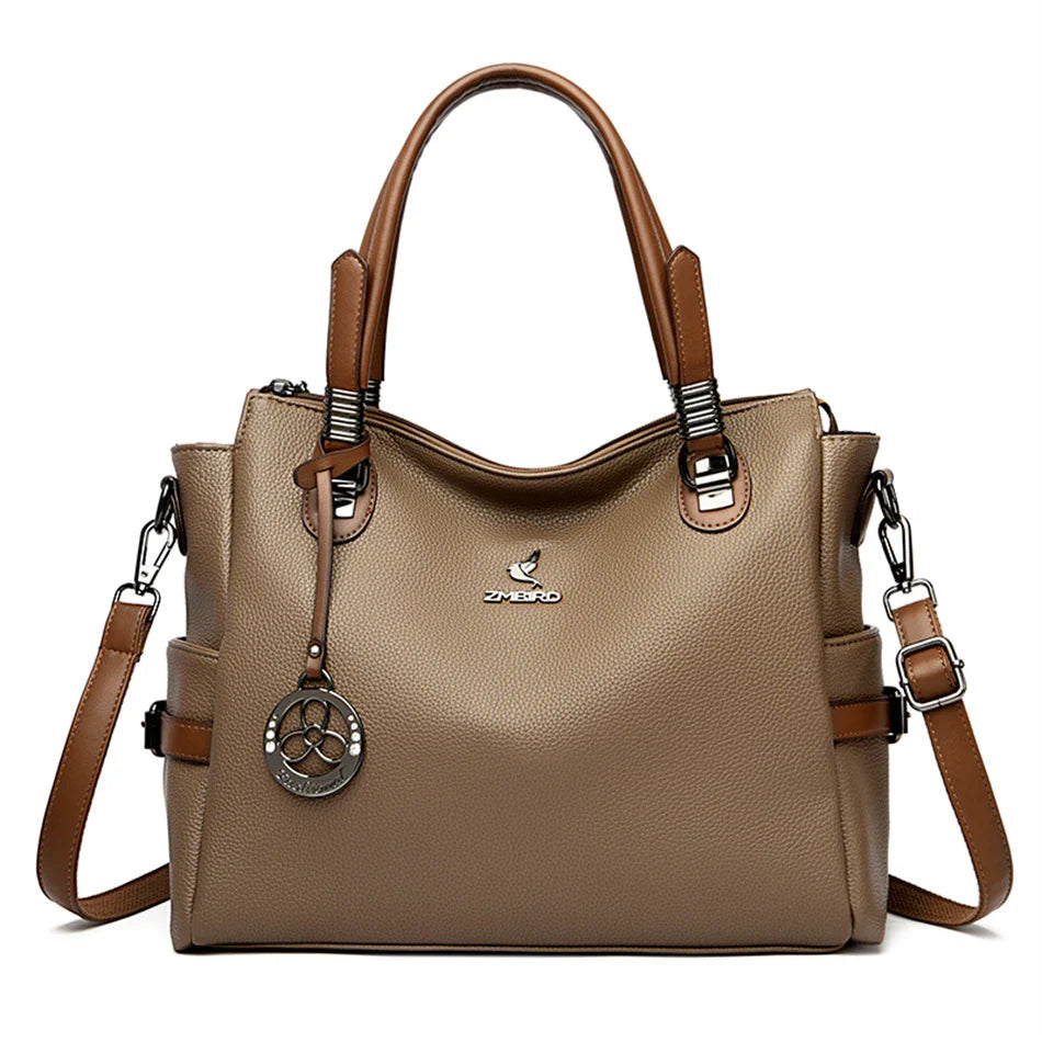 Genuine Luxury Handbags Women Bags Designer HIgh Quality Leather Large Crossbody Bags for Women 2024 Shoulder Bag Sac A Main