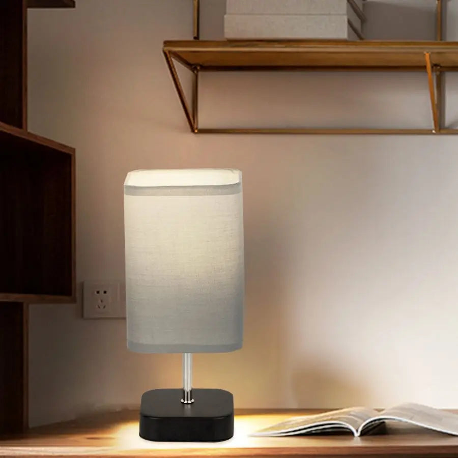 MARPOU Led Desk Lamp Touch Control 5V Three Color Adjustable Temperature Bedroom Bedside Table Lamp for Minimalist Night Light