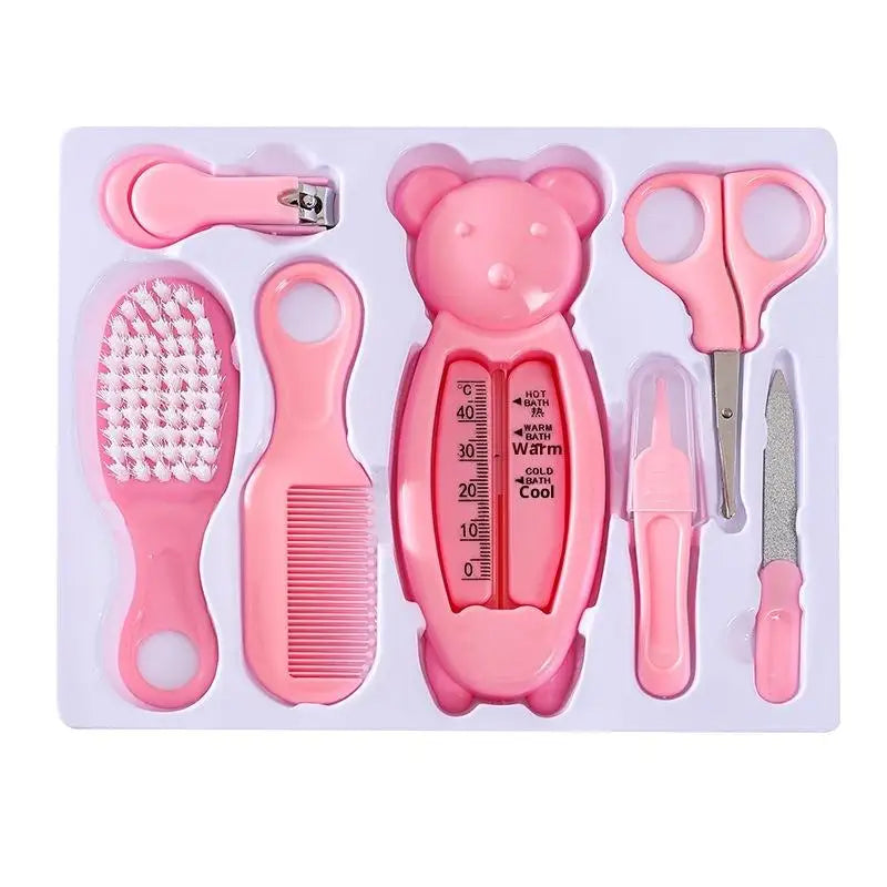 Baby Care Kit Baby Nail Clippers Nasal Aspirator Nose Cleaning Tool