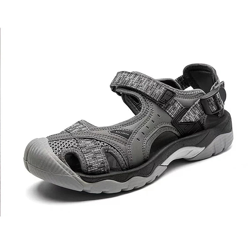 Summer Women's sandals sports flat bottomed beach shoes outdoor anti-skid soft bottomed river tracing shoes Baotou sandals