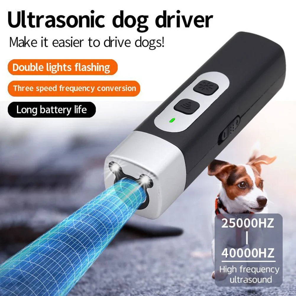 800mAh Compact Dog Repeller Single Press Dog Training Device Portable Dog Bark Deterrent Device for Dog Indoor Outdoor