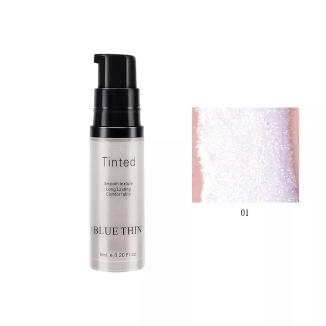 NEW Face Body Luminizer Shimmer Face Liquid Foundation Makeup Lip Brighten Eye Contour Liquid Shine Cosmetic TSLM1