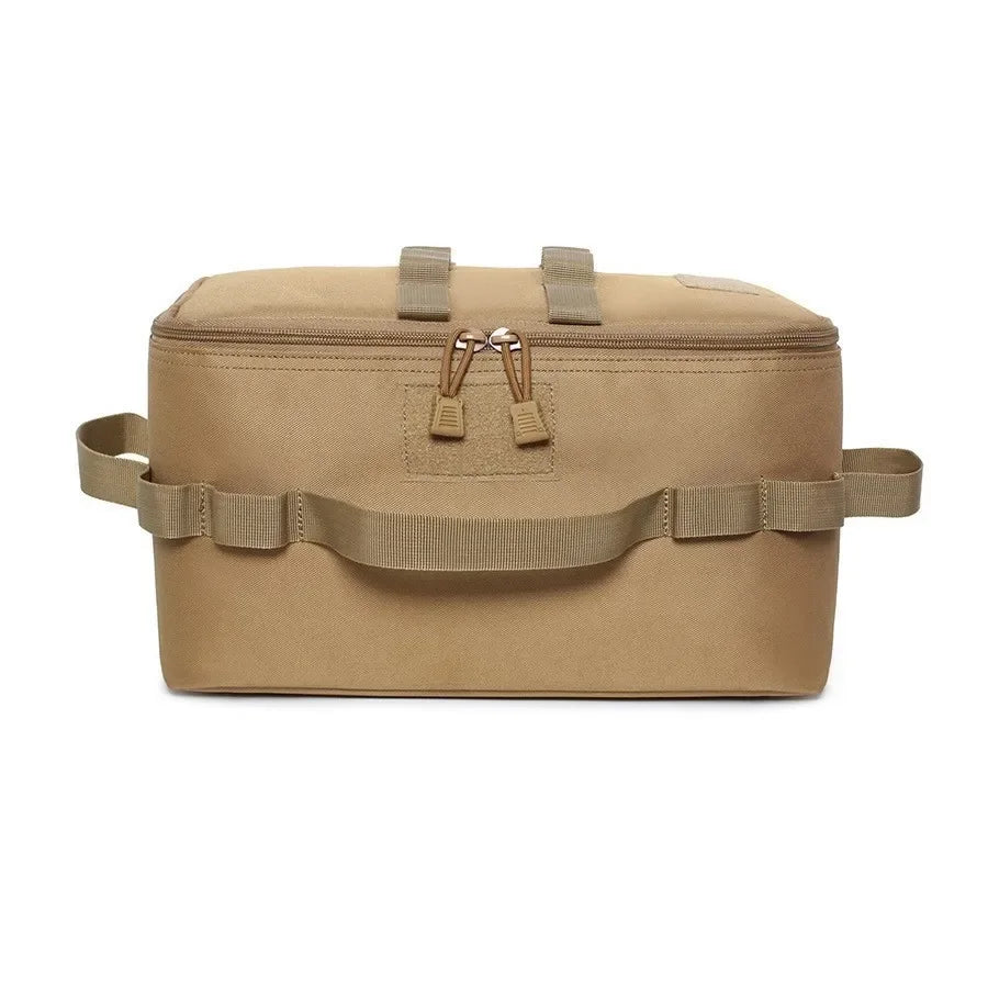 Camping Storage Bag Large Capacity Camping Storage Bag Outdoor Ground Nail Tool Organizer Picnic Cookware Utensils Carry Pouches