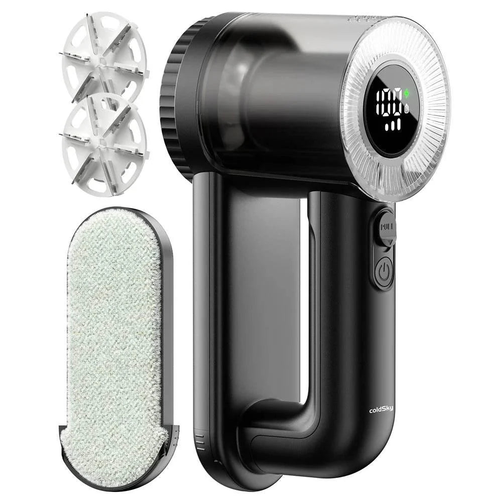 Rechargeable Fabric Shaver Electric Lint Remover with Digital Display