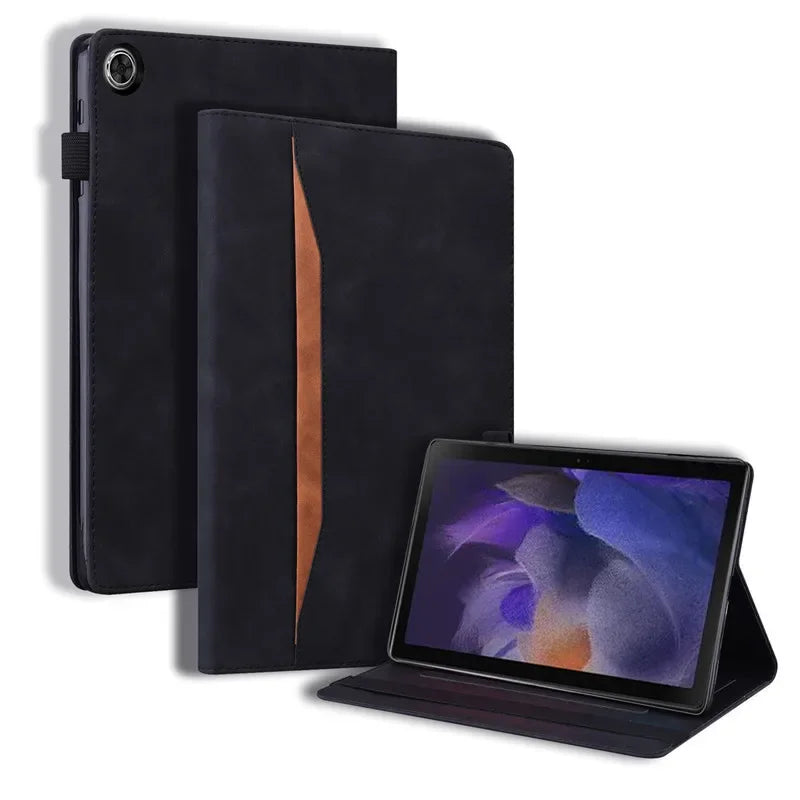Coque For Samsung Tab A9 Plus 11" Tablet Case Luxury PU Leather Wallet Cover For Galaxy Tab A9+ SM-X210 SM-X215 SM-X216B Funda