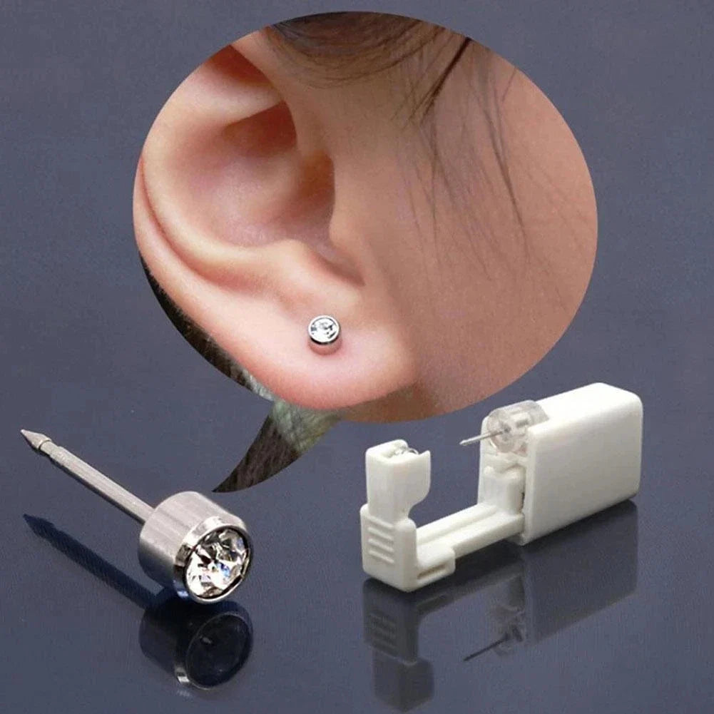 1-20pcs/set Ear Piercing Gun Kit Asepsis Disposable Healthy Safety