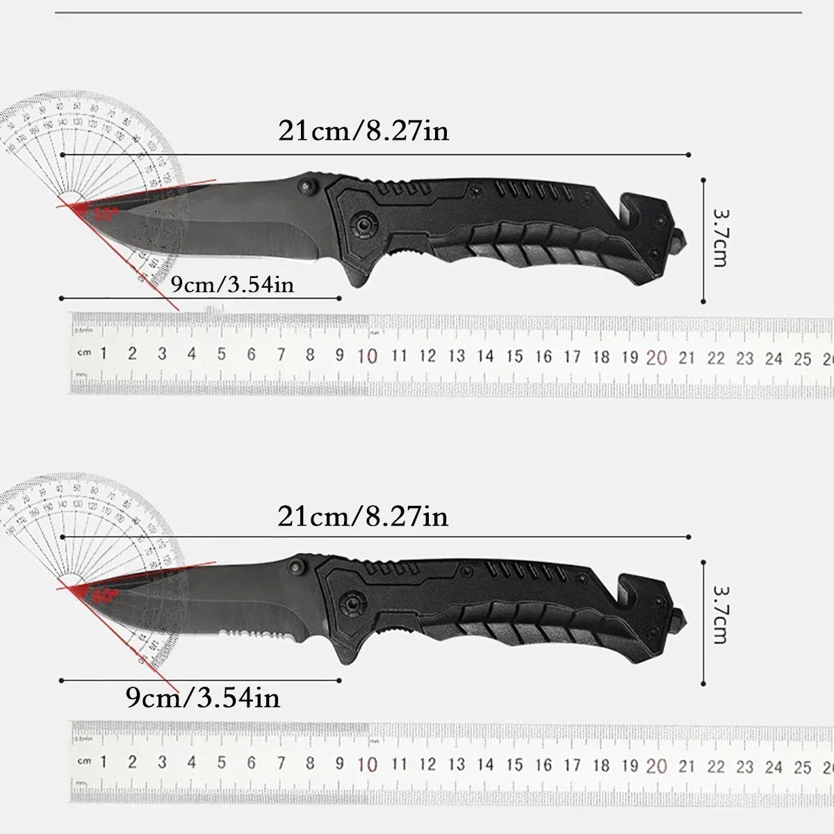 Multi functional outdoor camping knife, portable folding knife, sharp knife, suitable for outdoor camping Kitchen Fruit Knife Gi