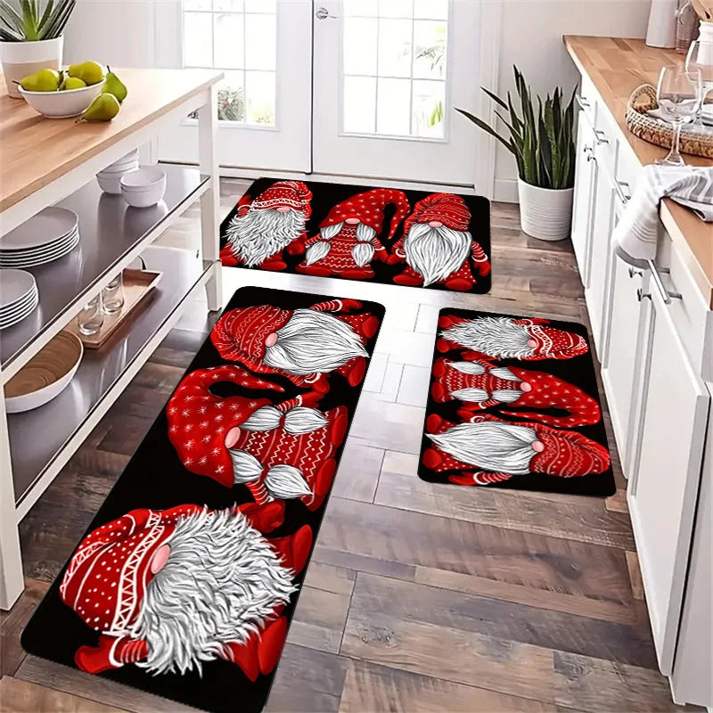 Kitchen Mat Kitchen Carpet Living Room Balcony Carpet Bedroom Bedside Floor Rug Washable Non-slip Home Decor Entrance Doormat