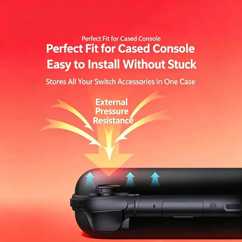Console Storage Case for Nintendo Switch 2, Portable Hard Carry Bag Protective Case for NS2 Game Console
