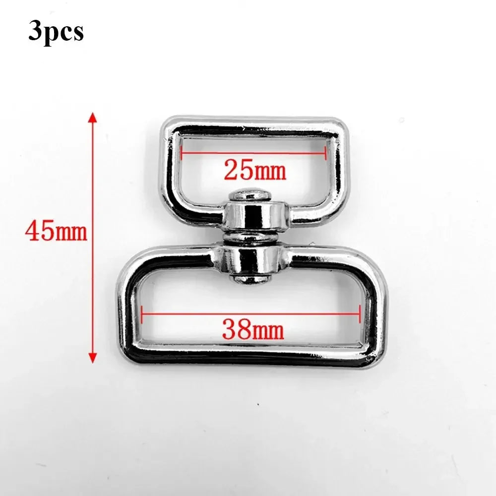 Metal Eight-Character Rotating Buckle Ring Anti-Knotting Dog Chain Buckle Connecting Ring DIY Jewelry Pendant Jewelry Accessory