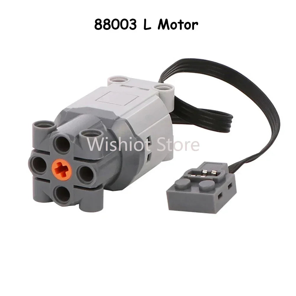 Power functions Upgrate Motor Technical Parts MOC Multi Tool Servo Train Motor 8293 8883 Building Blocks Receiver Control Set