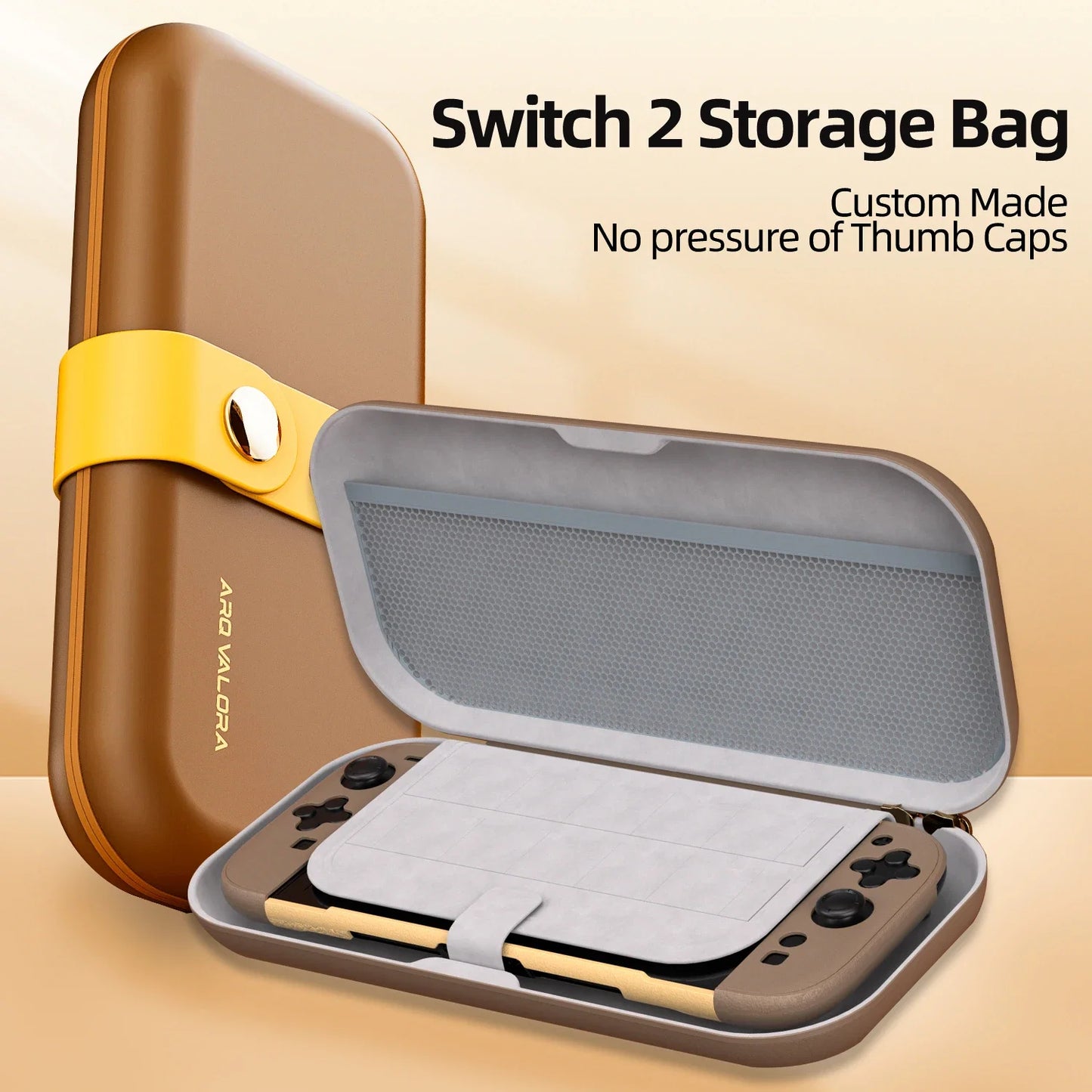 PU EVA Carrying Case Portable Storage Bag For Switch 2 NS2 Game Console Cartridge Pouch Box Travel Bag Shell for Switch 2 2025