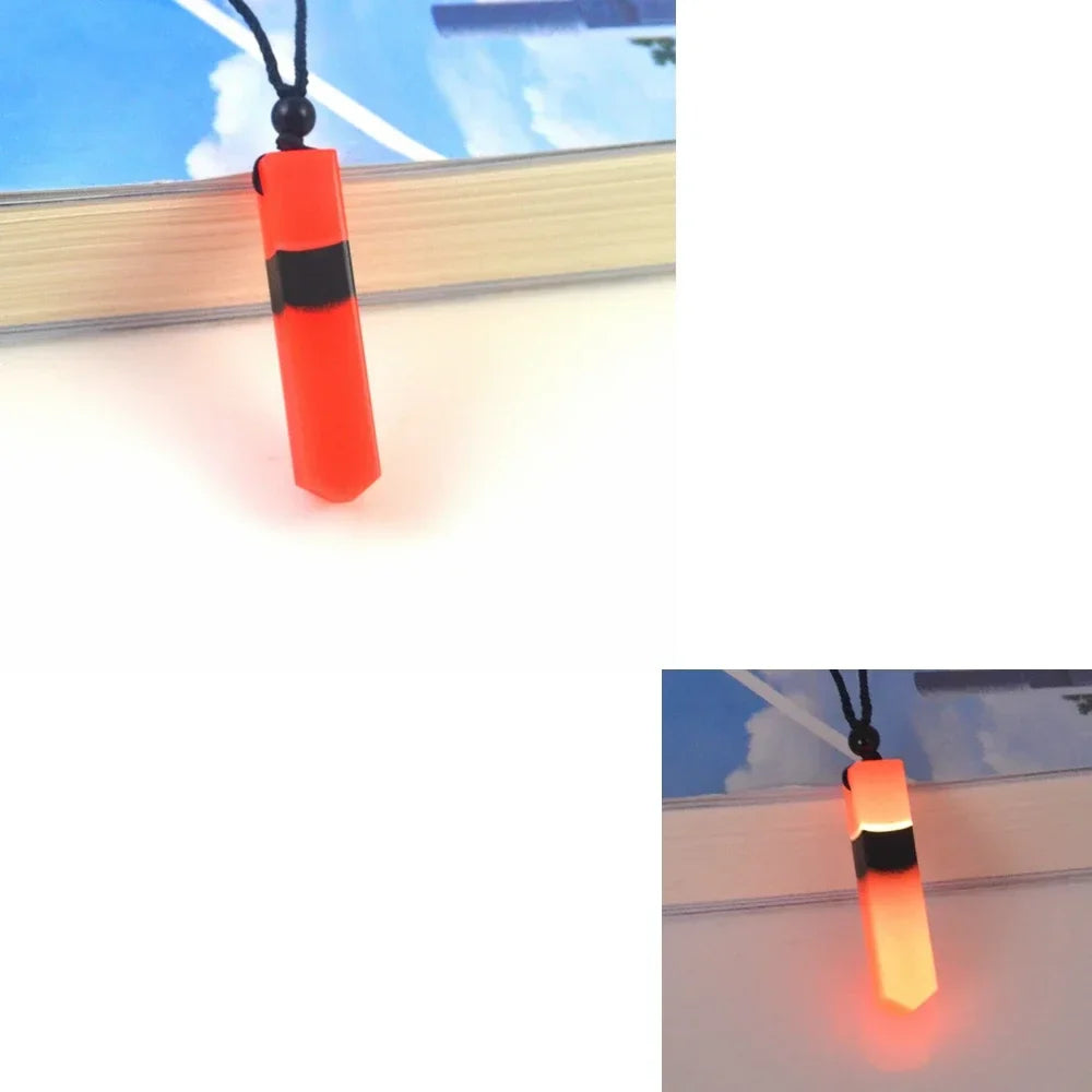 Fashionable and energetic pendants that glow after absorbing light at night, wholesale of men's and women's jewelry gifts